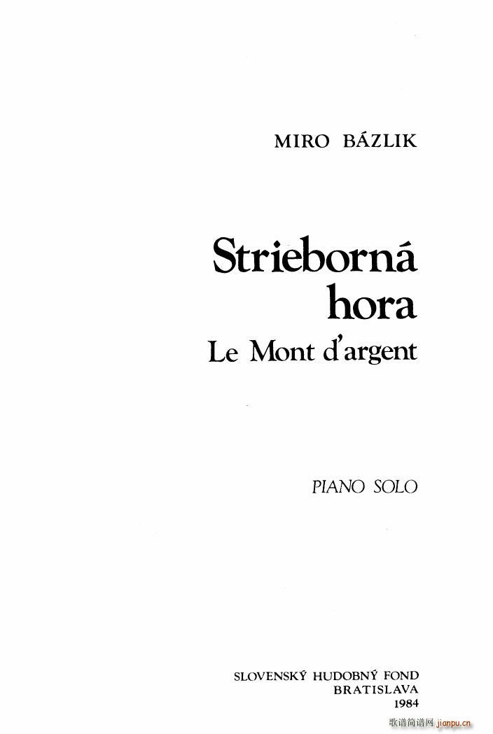 Bazlik Preludes book 1(钢琴谱)13