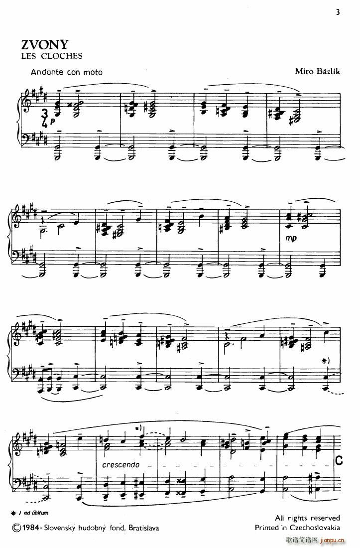 Bazlik Preludes book 1(钢琴谱)20