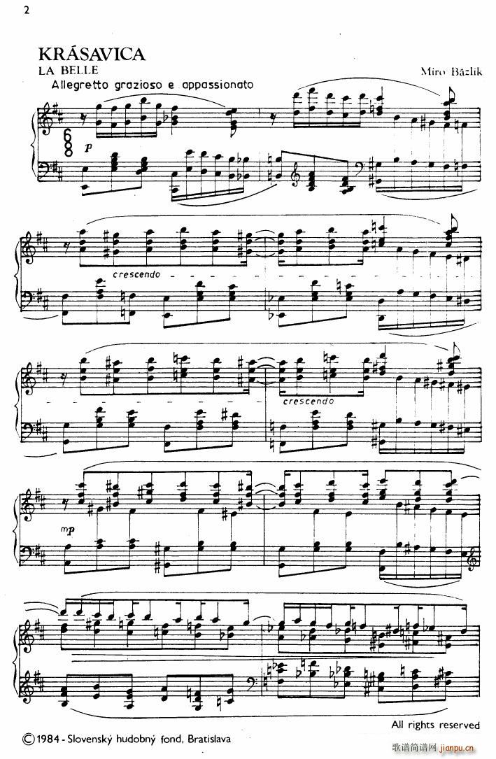 Bazlik Preludes book 1(钢琴谱)26