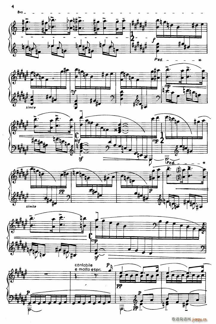 Bazlik Preludes book 1(钢琴谱)34