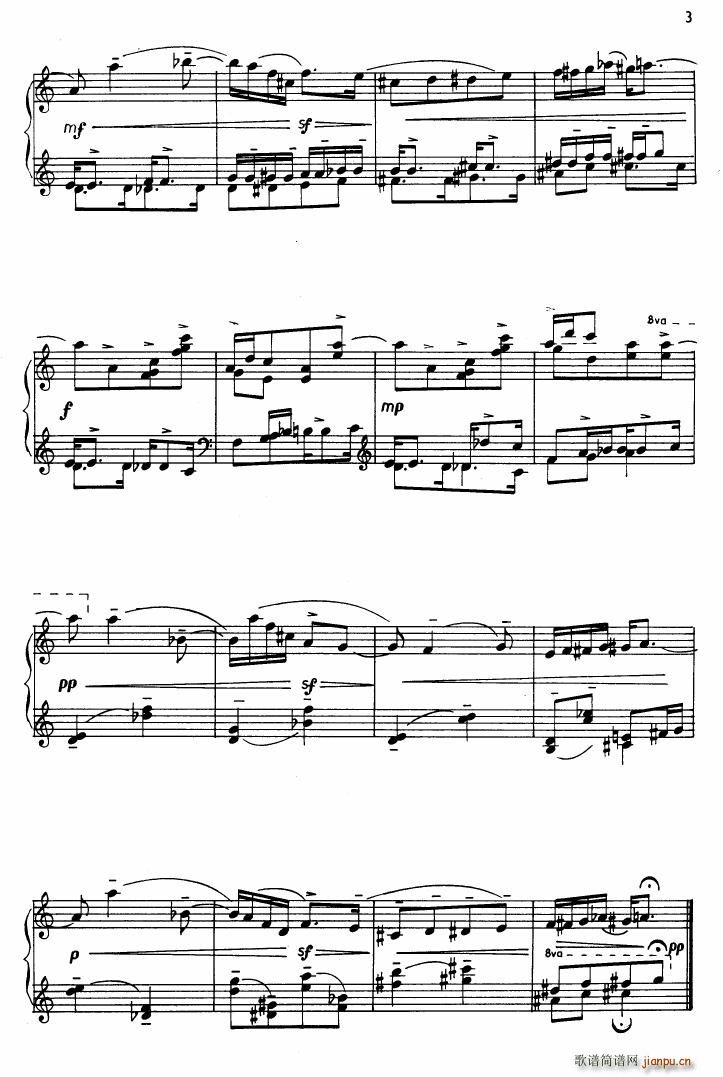 Bazlik Preludes book 1(钢琴谱)35