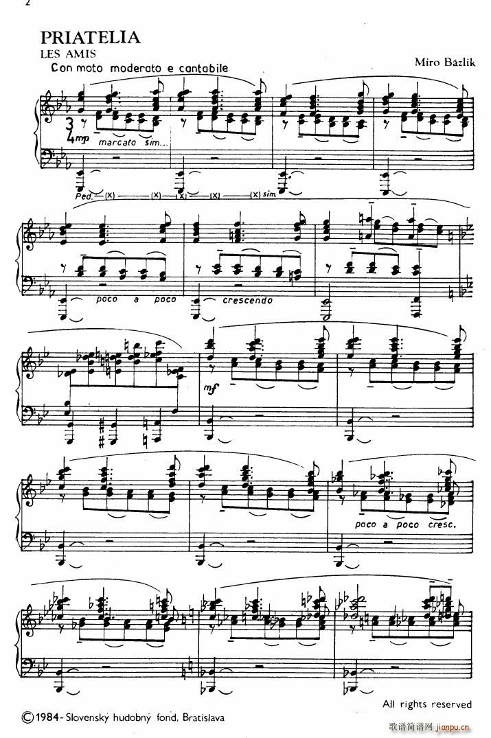 Bazlik Preludes book 1(钢琴谱)37