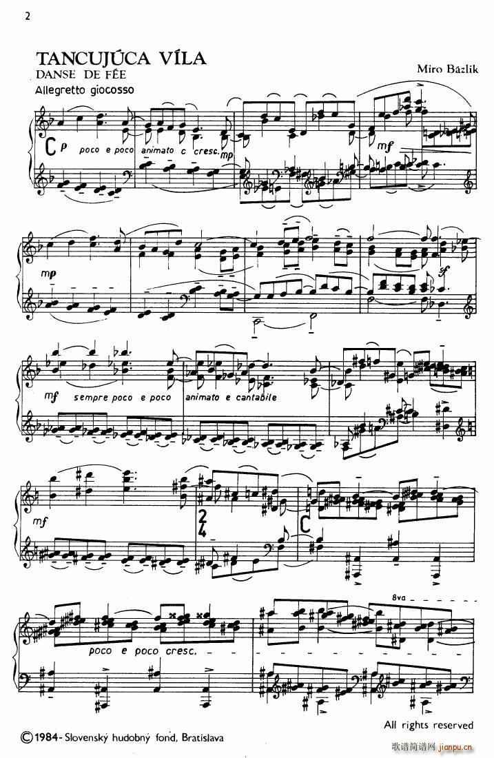 Bazlik Preludes book 1(钢琴谱)50