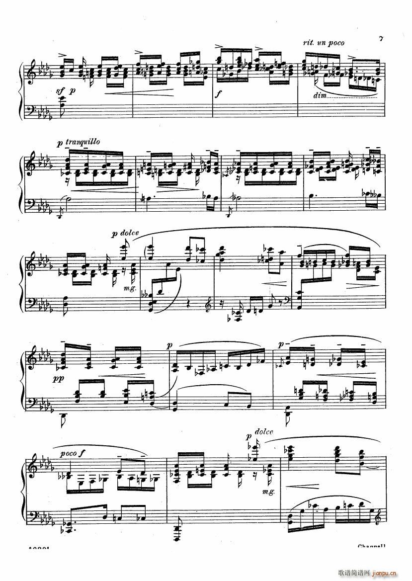 Bax Toccata(钢琴谱)6