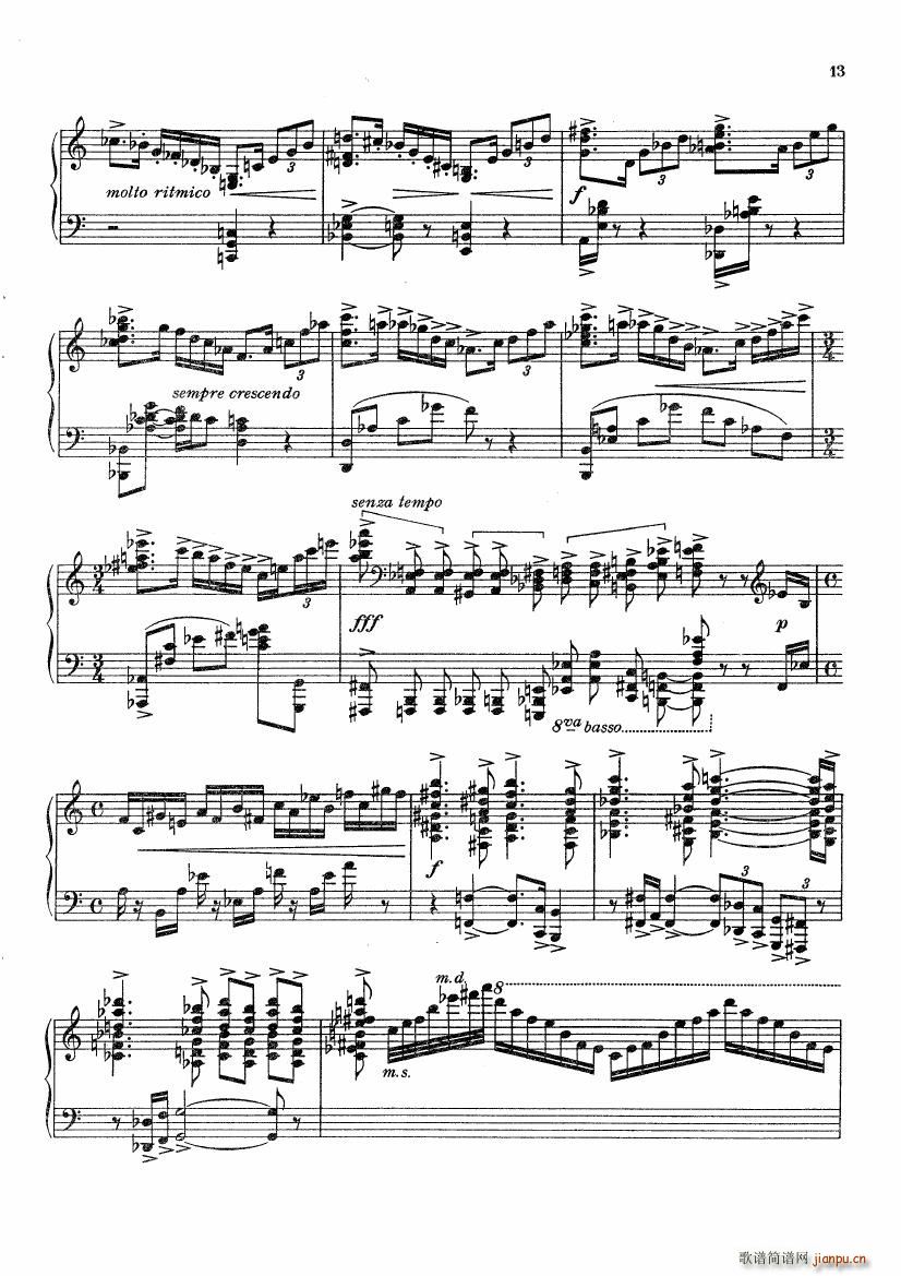 Bax Sonata No 3(钢琴谱)12
