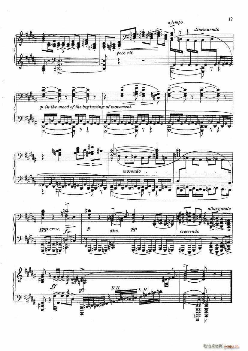 Bax Sonata No 3(钢琴谱)16