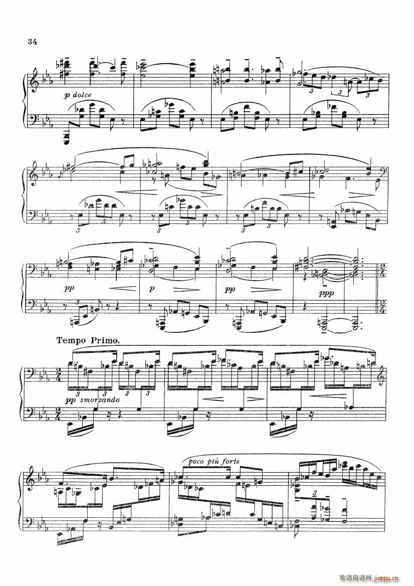 Bax Sonata No 3(钢琴谱)33