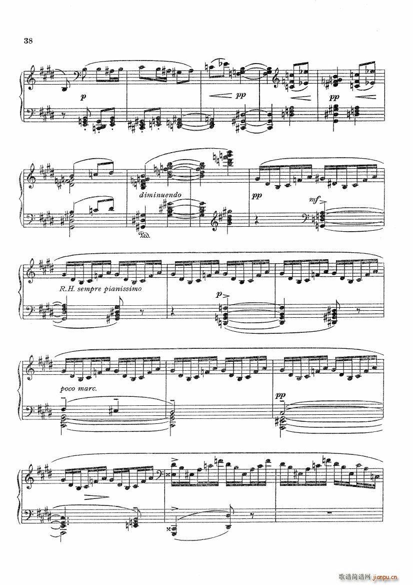 Bax Sonata No 3(钢琴谱)37