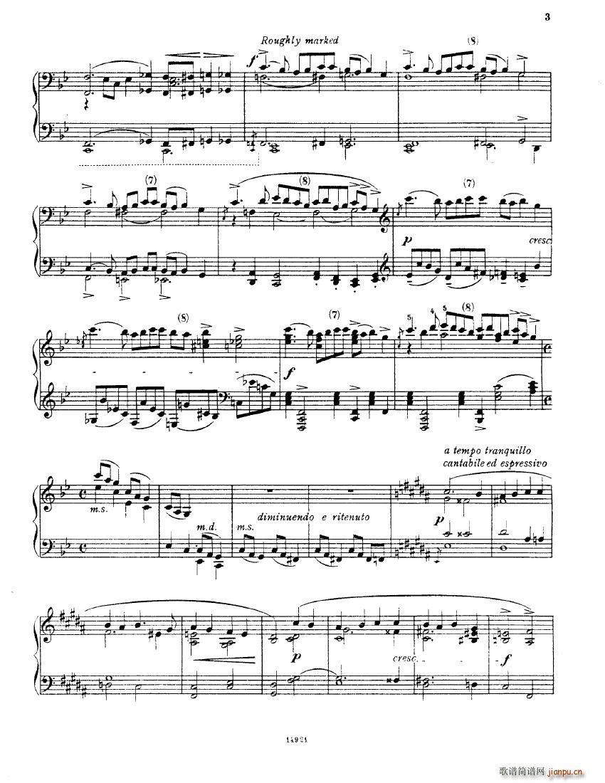 Bax In a Vodka Shop(钢琴谱)3