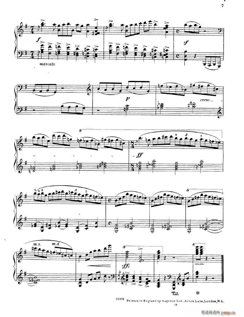 Bax In a Vodka Shop(钢琴谱)7