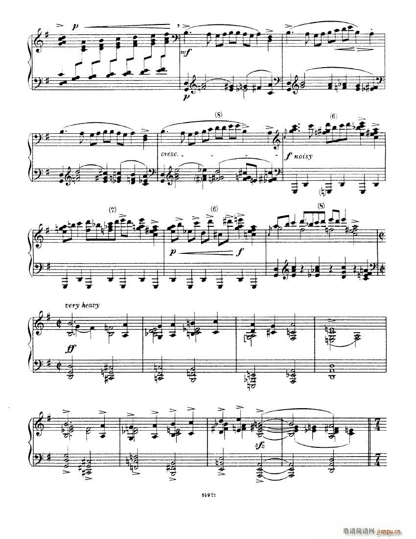 Bax In a Vodka Shop(钢琴谱)6