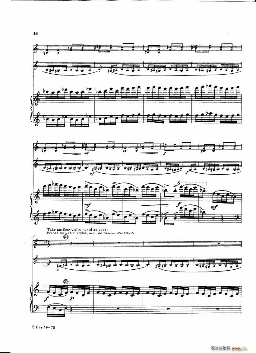 Bartok SZ 111 Contrasts pianoscore(钢琴谱)17