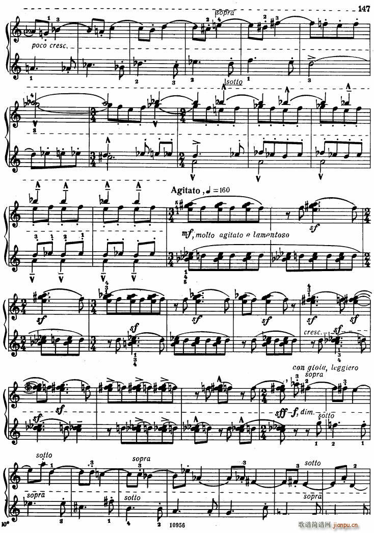 Bartok SZ 107 Mikrokosmos for Piano 140 153(钢琴谱)8