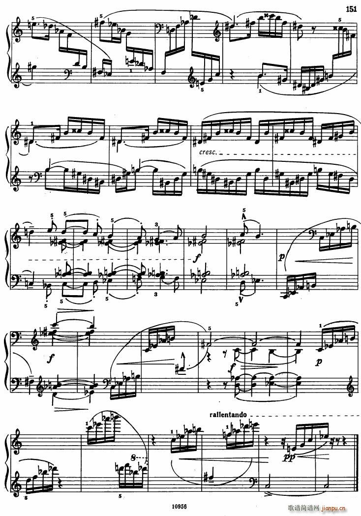 Bartok SZ 107 Mikrokosmos for Piano 140 153(钢琴谱)12