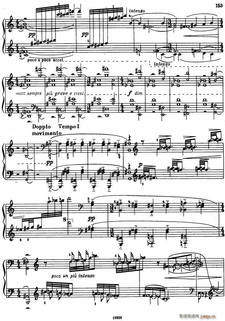 Bartok SZ 107 Mikrokosmos for Piano 140 153(钢琴谱)14