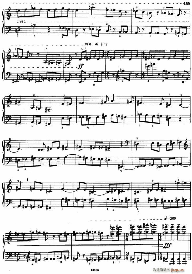 Bartok SZ 107 Mikrokosmos for Piano 140 153(钢琴谱)20