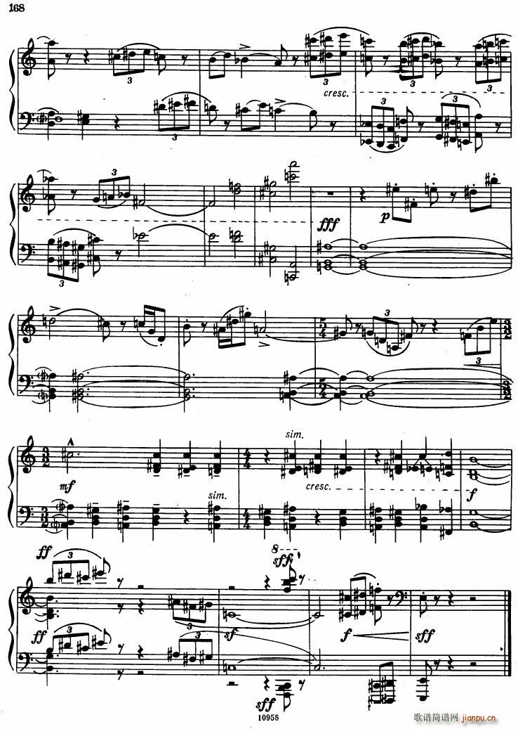 Bartok SZ 107 Mikrokosmos for Piano 140 153(钢琴谱)29