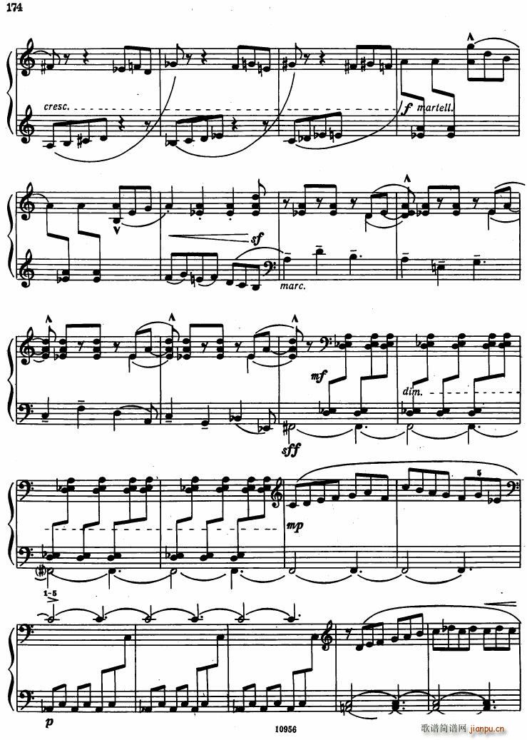 Bartok SZ 107 Mikrokosmos for Piano 140 153(钢琴谱)35