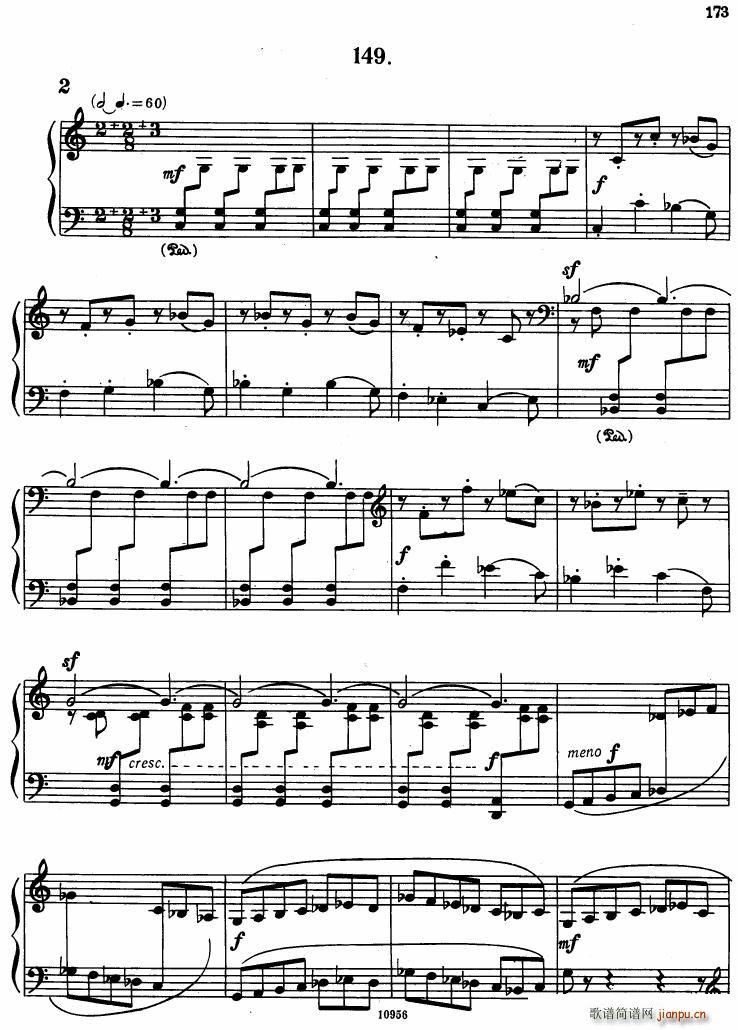 Bartok SZ 107 Mikrokosmos for Piano 140 153(钢琴谱)34