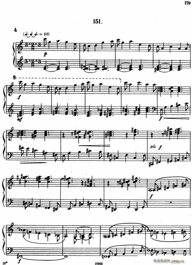 Bartok SZ 107 Mikrokosmos for Piano 140 153(钢琴谱)40