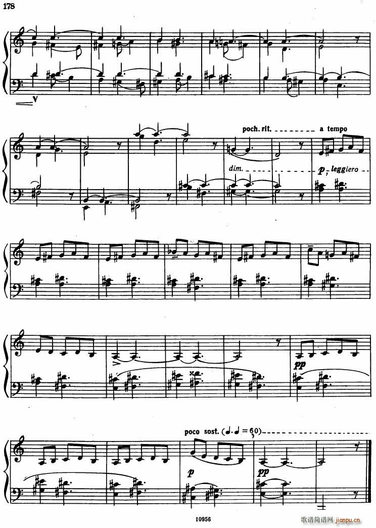 Bartok SZ 107 Mikrokosmos for Piano 140 153(钢琴谱)39