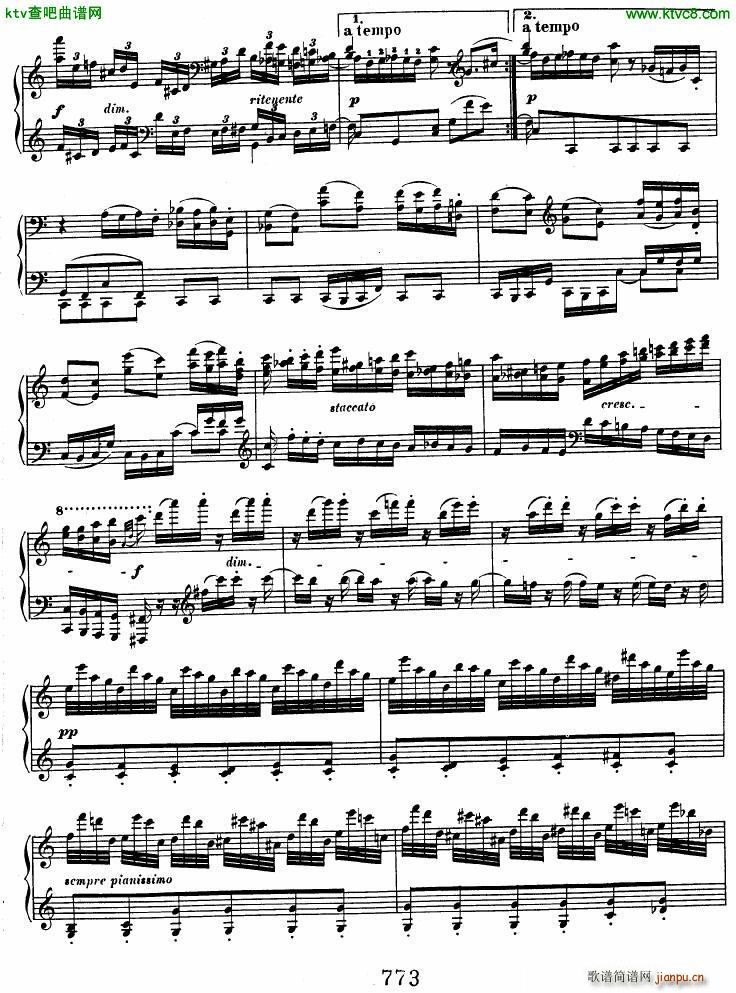 Beethoven op 120 Diabelli Variations(钢琴谱)33