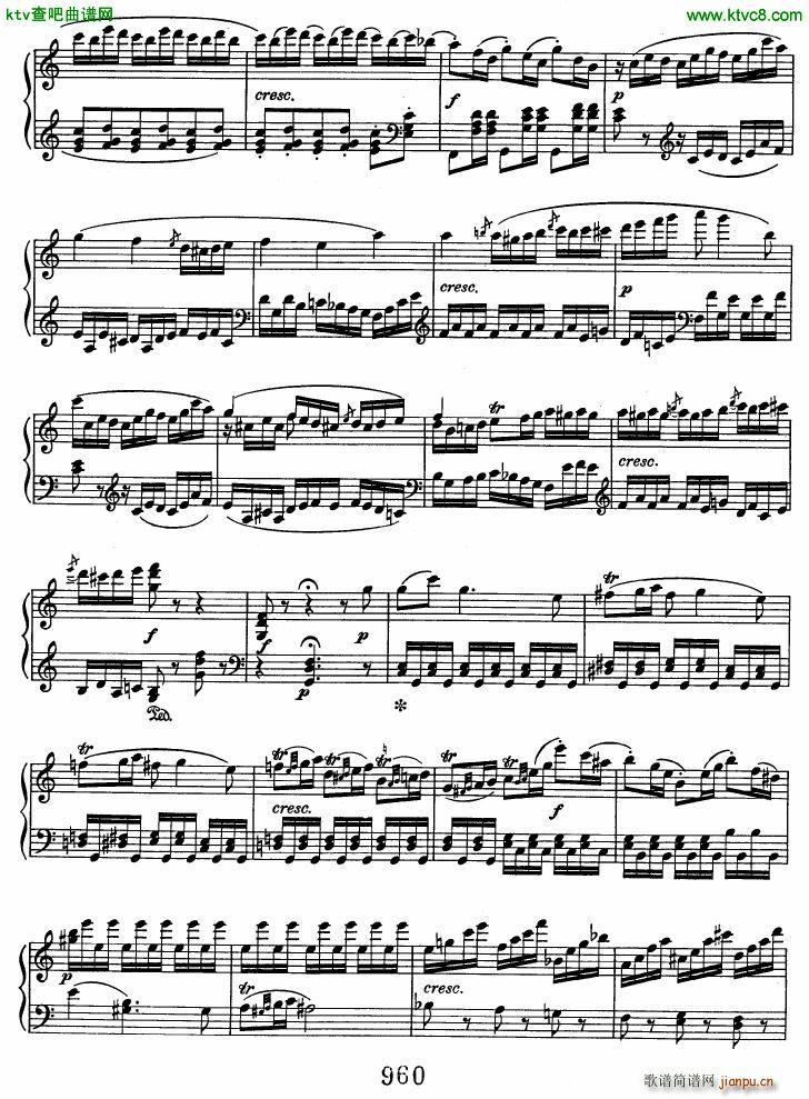 Beethoven op 89 Polonaise in C(钢琴谱)7