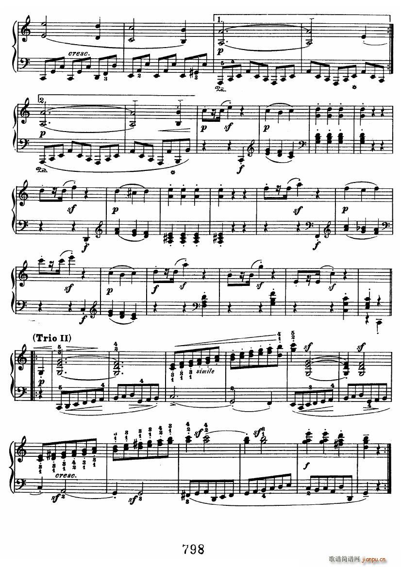 Beethoven op 33 7 Bagatelles(钢琴谱)7