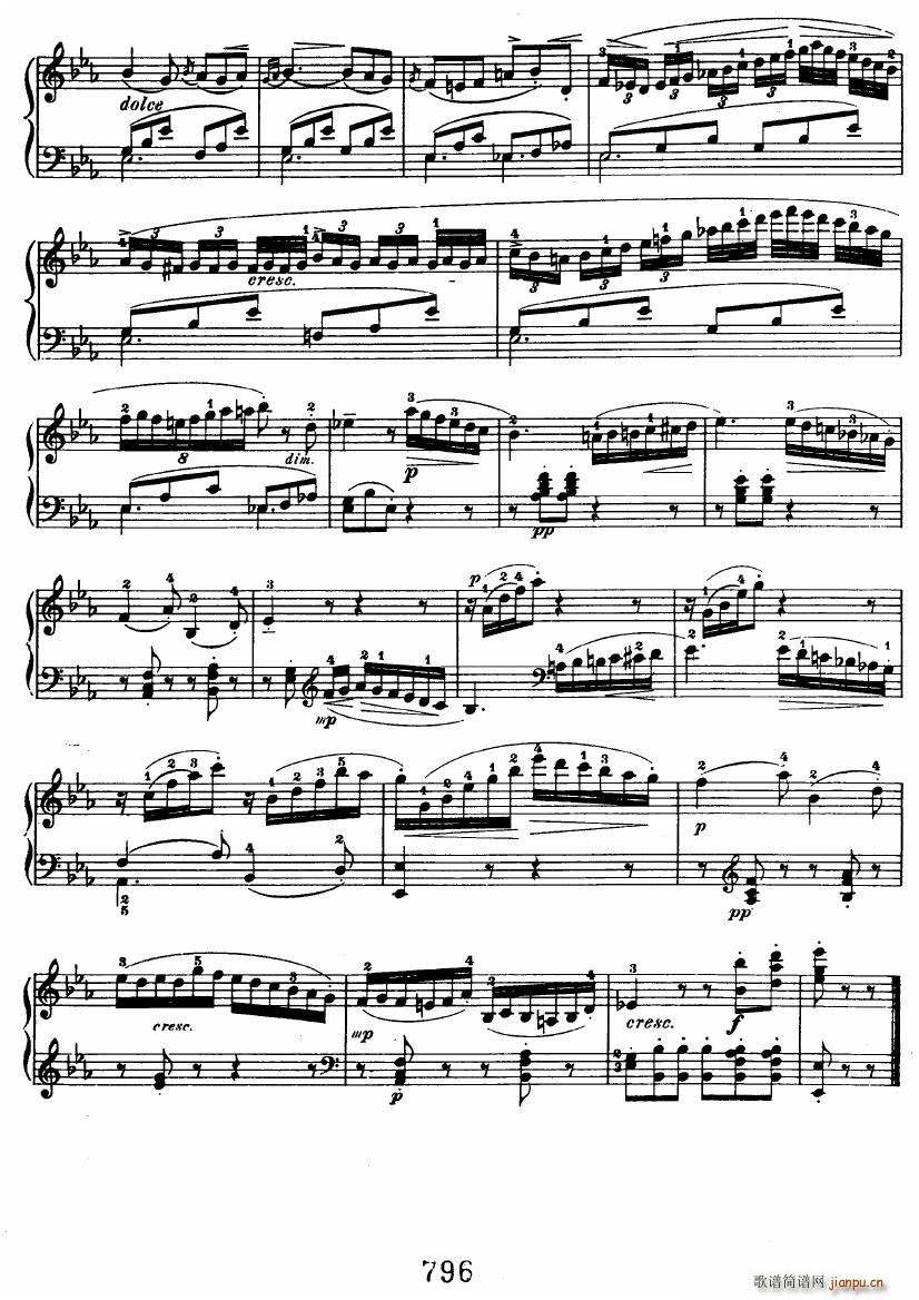 Beethoven op 33 7 Bagatelles(钢琴谱)5