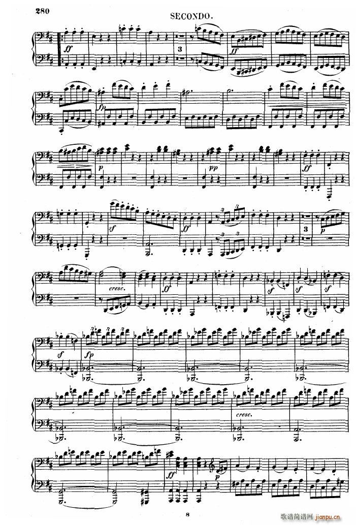 Beethoven op 6 Sonata 2 pno(钢琴谱)3