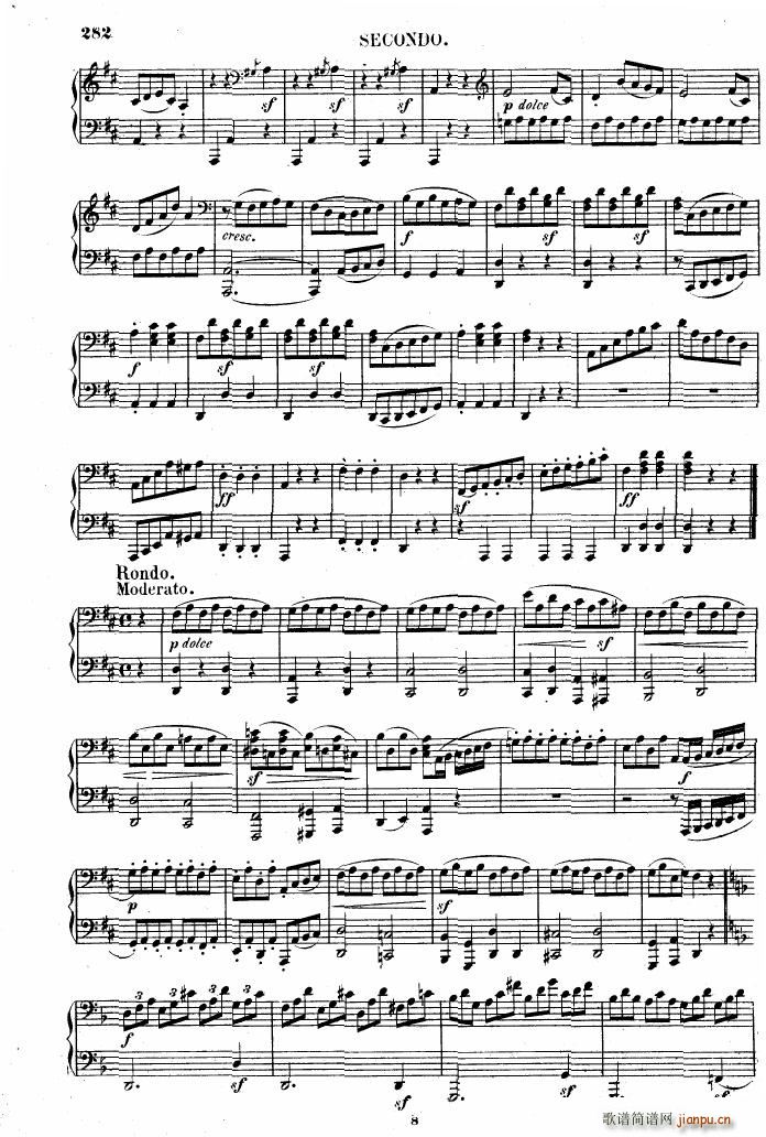 Beethoven op 6 Sonata 2 pno(钢琴谱)5