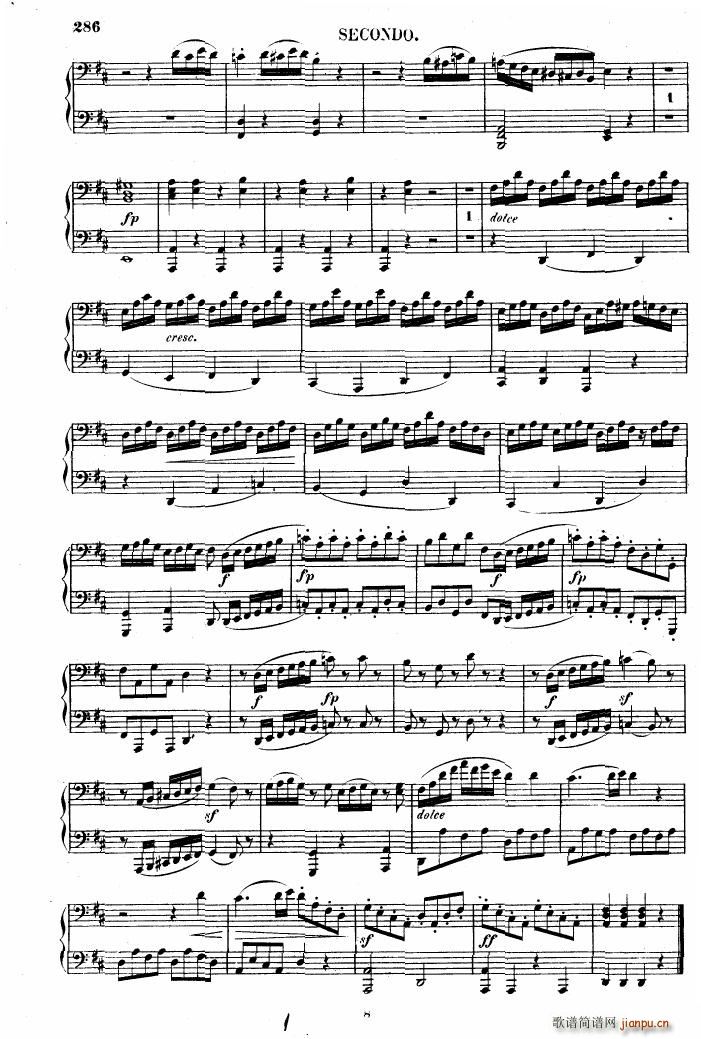 Beethoven op 6 Sonata 2 pno(钢琴谱)9