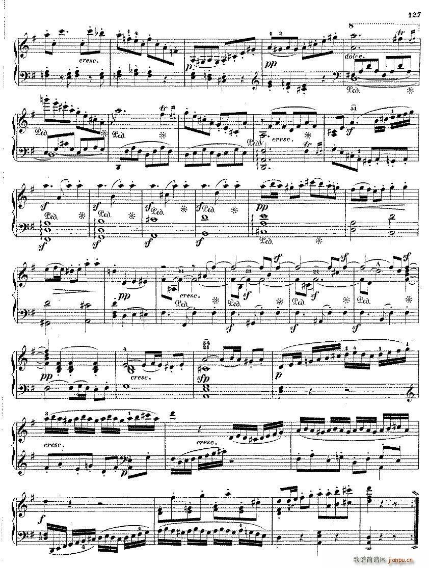 Beethoven op 9 no 1 Trio arr Winkler(钢琴谱)3