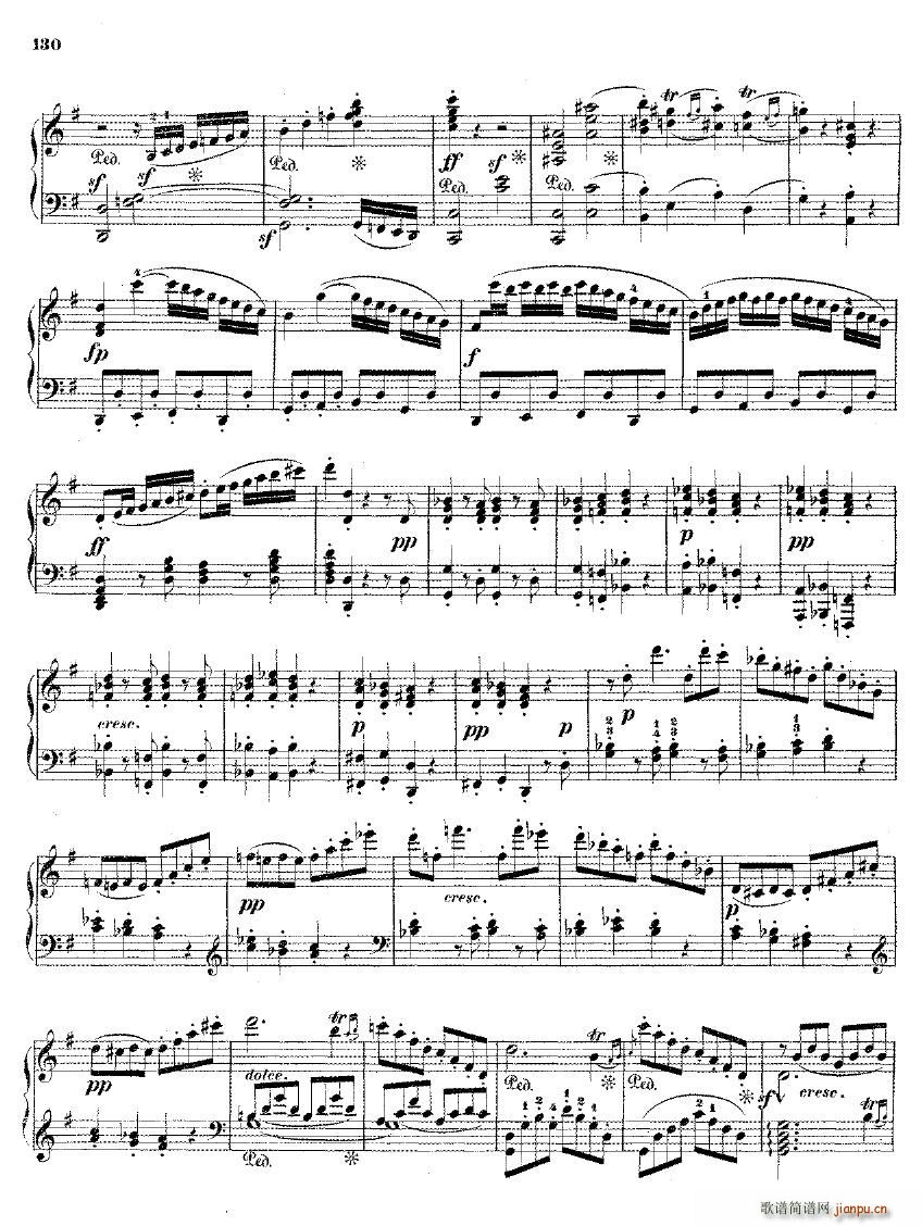 Beethoven op 9 no 1 Trio arr Winkler(钢琴谱)6