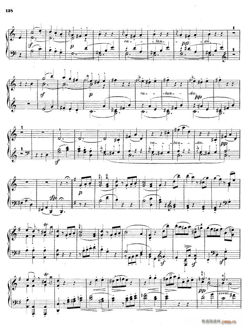 Beethoven op 9 no 1 Trio arr Winkler(钢琴谱)14