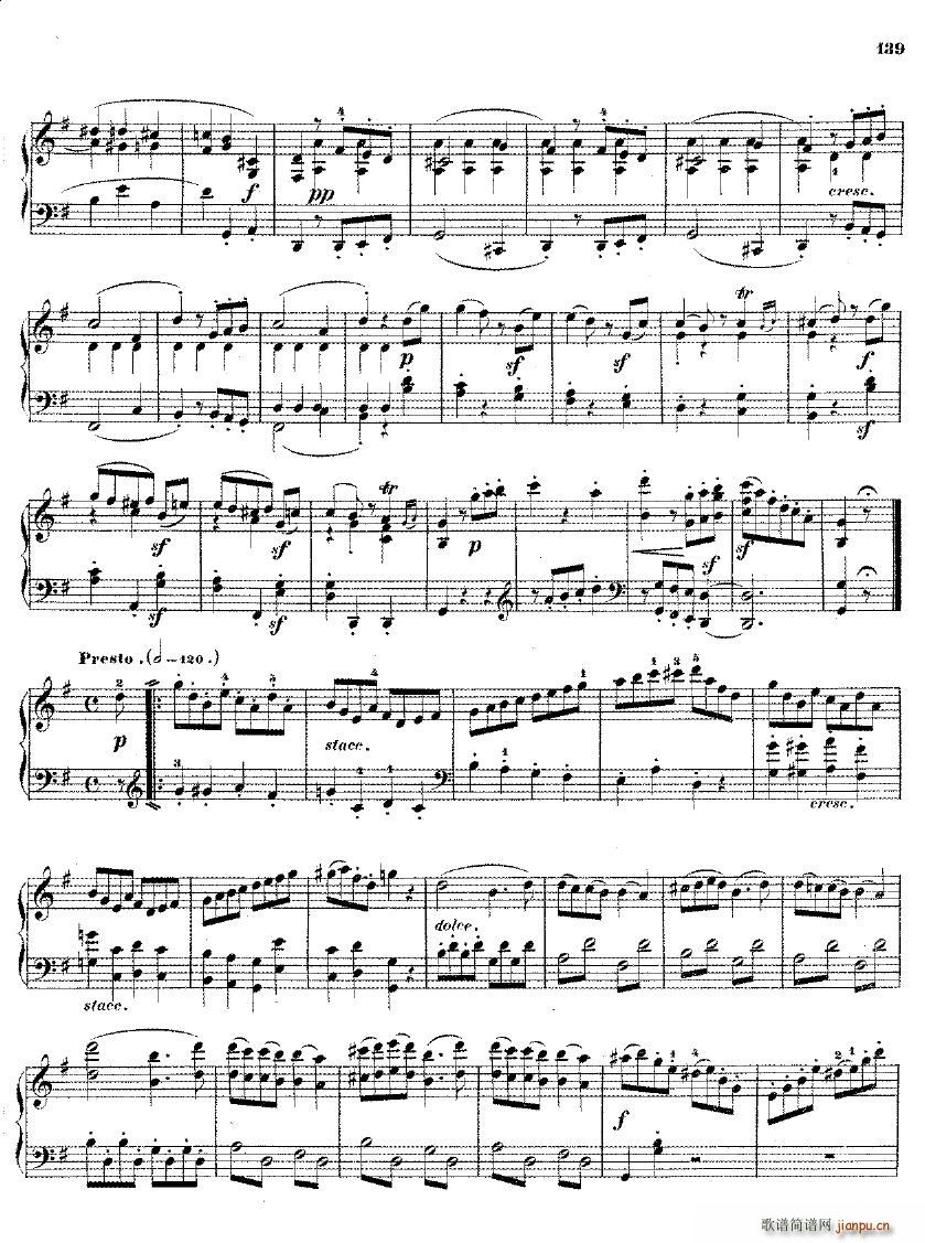 Beethoven op 9 no 1 Trio arr Winkler(钢琴谱)15
