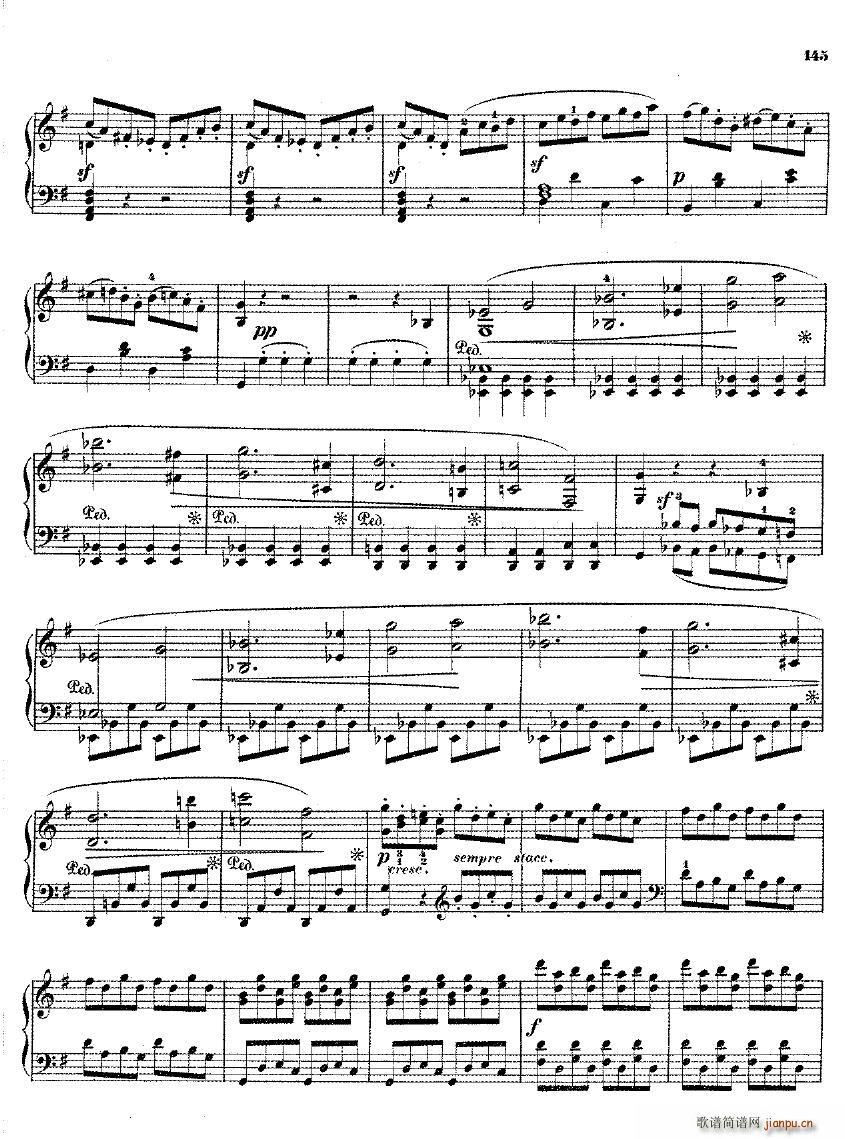Beethoven op 9 no 1 Trio arr Winkler(钢琴谱)16