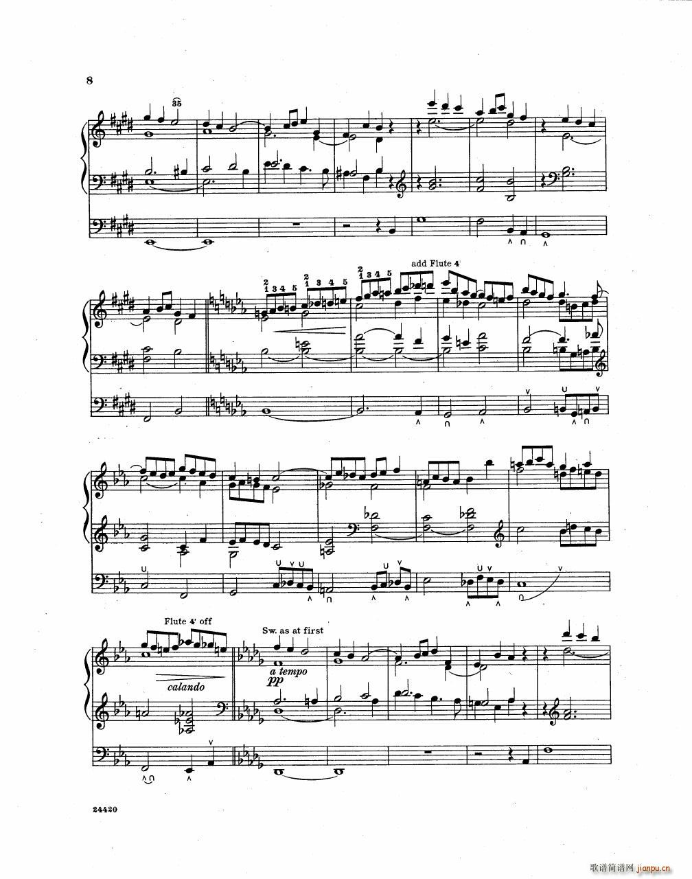 Becker Reme op 43 Sonate 3(钢琴谱)10