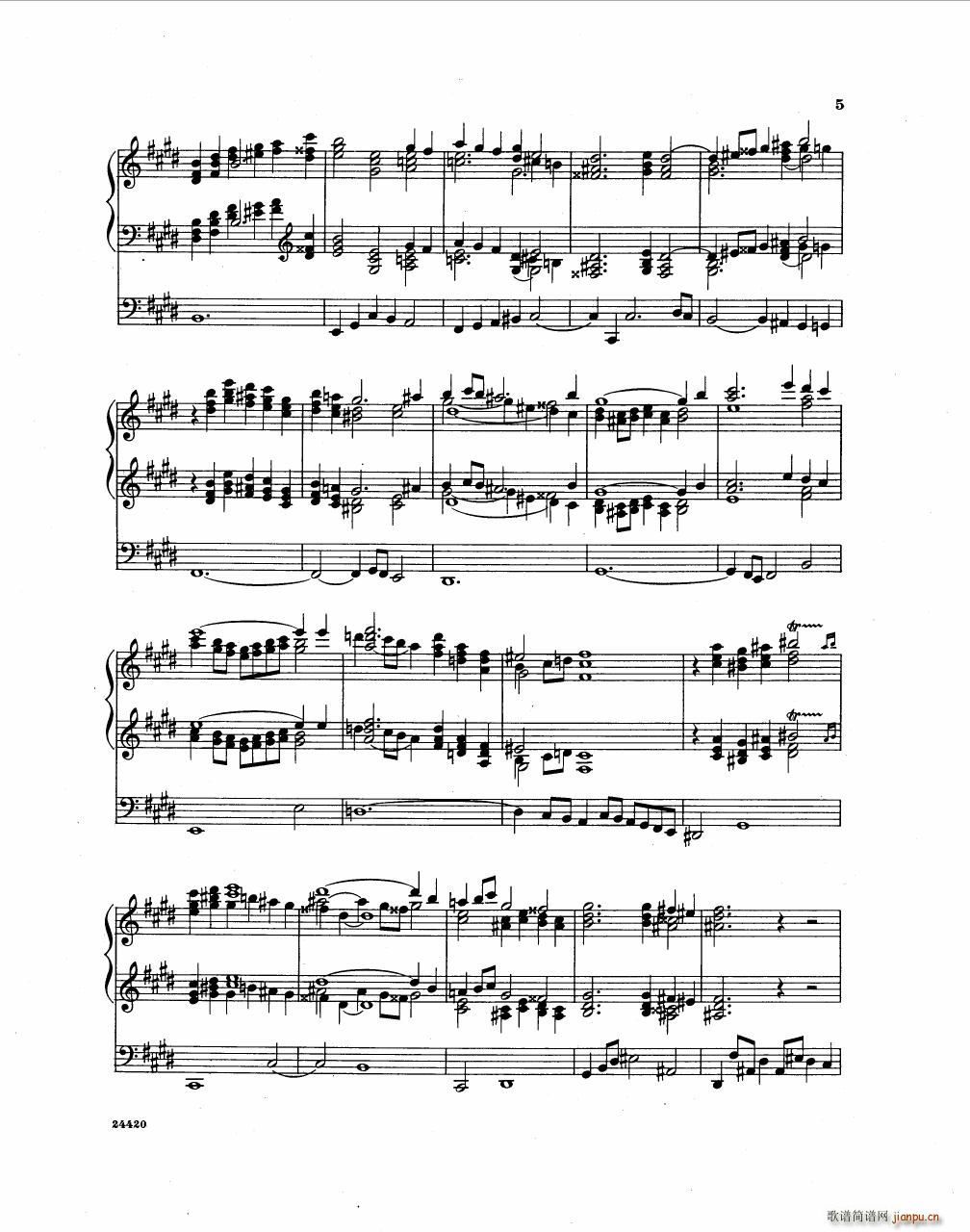 Becker Reme op 43 Sonate 3(钢琴谱)7