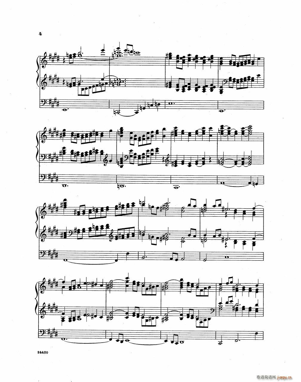 Becker Reme op 43 Sonate 3(钢琴谱)6