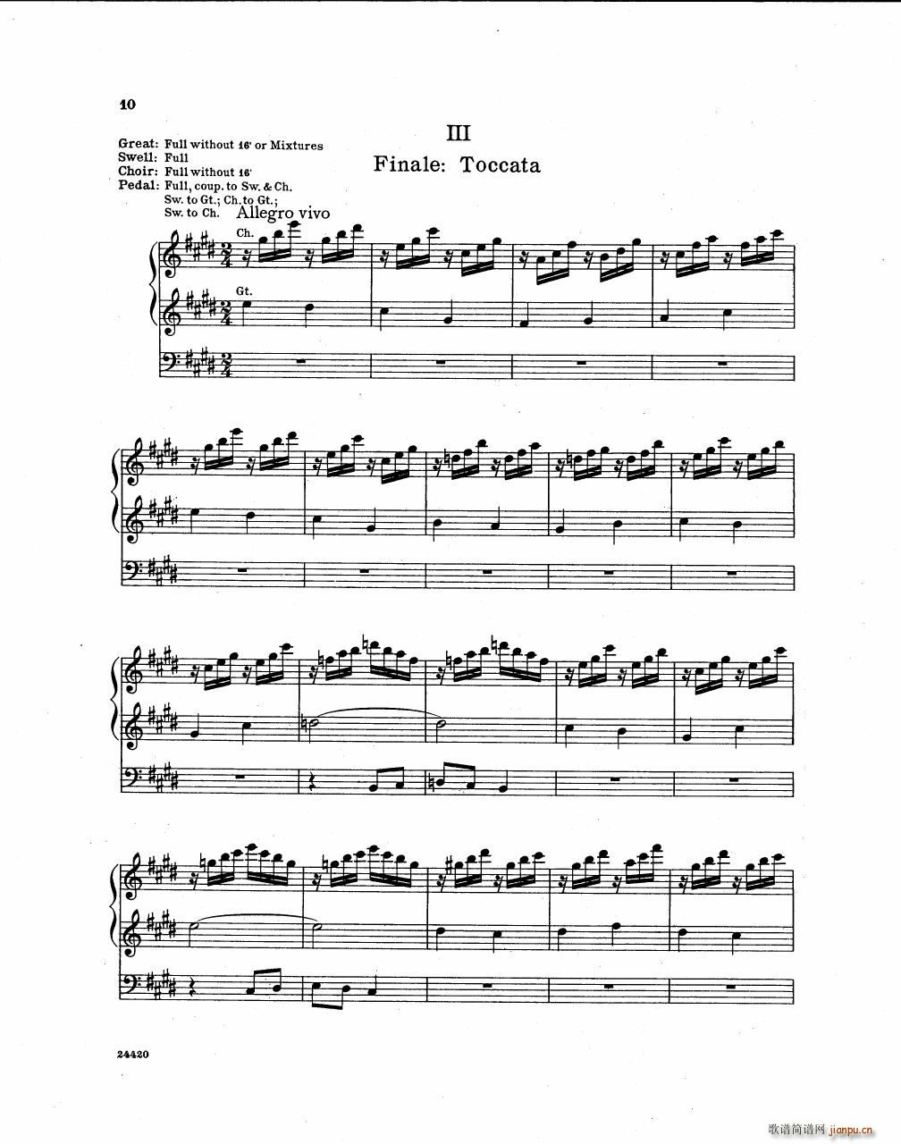 Becker Reme op 43 Sonate 3(钢琴谱)12