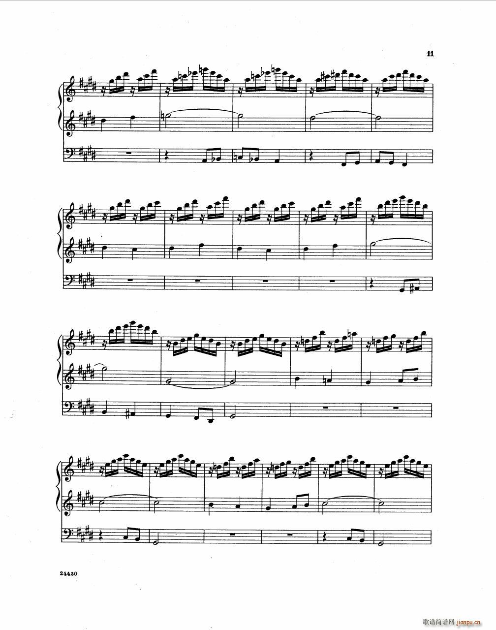 Becker Reme op 43 Sonate 3(钢琴谱)13