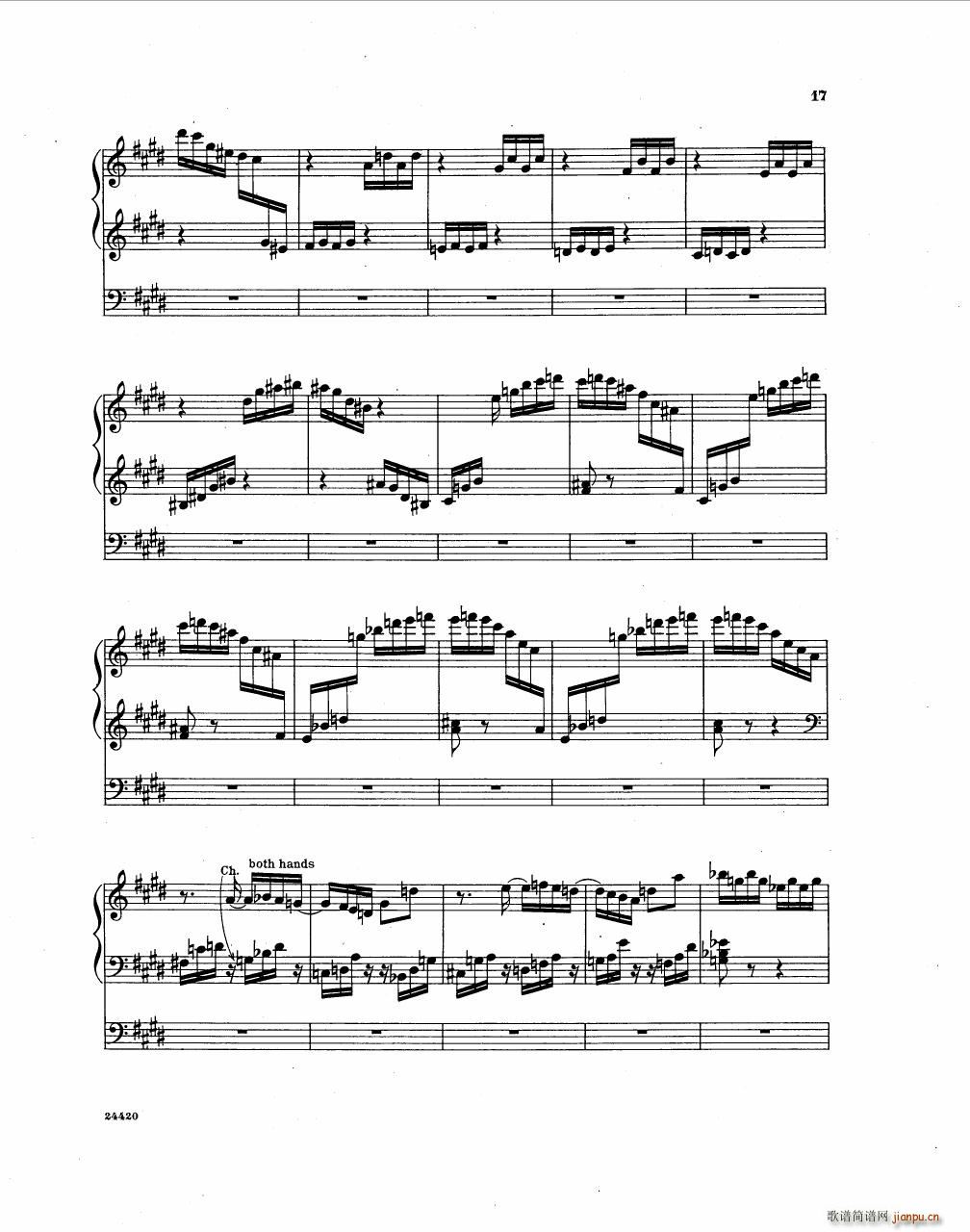 Becker Reme op 43 Sonate 3(钢琴谱)19