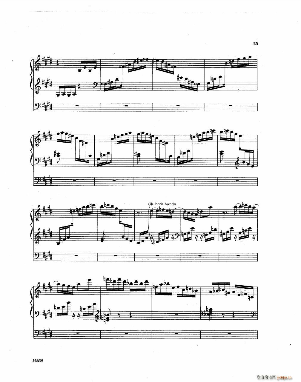 Becker Reme op 43 Sonate 3(钢琴谱)17