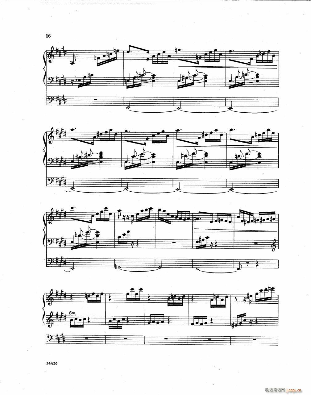 Becker Reme op 43 Sonate 3(钢琴谱)18