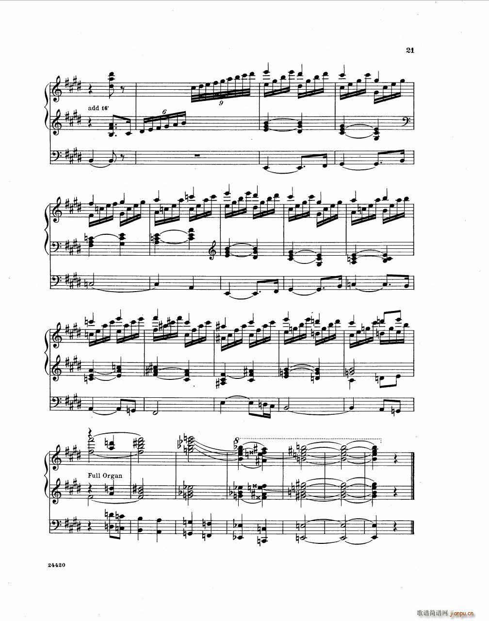 Becker Reme op 43 Sonate 3(钢琴谱)23