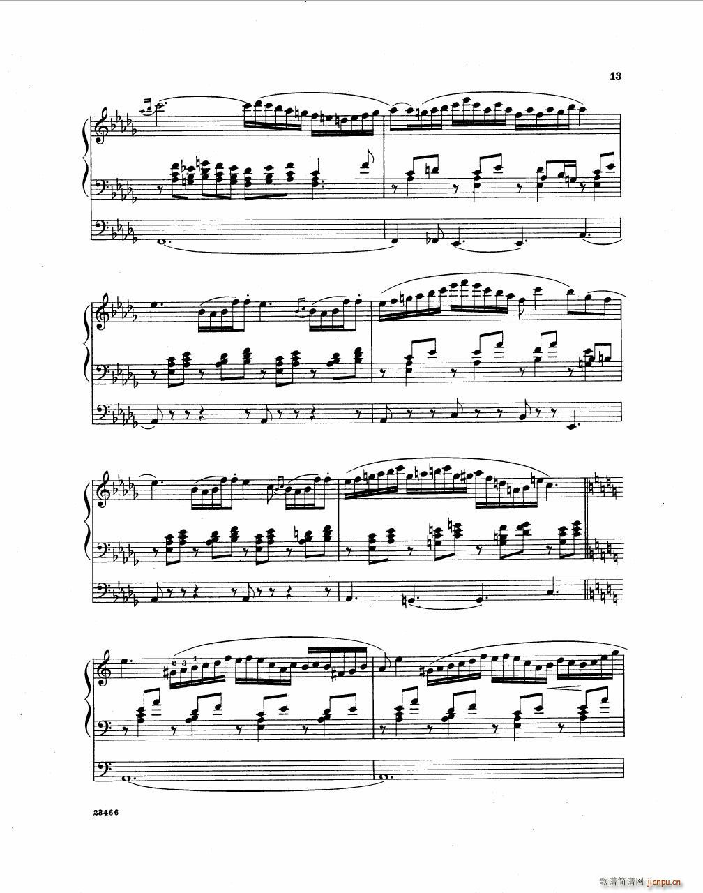 Becker Reme op 41 Sonate 2(钢琴谱)15