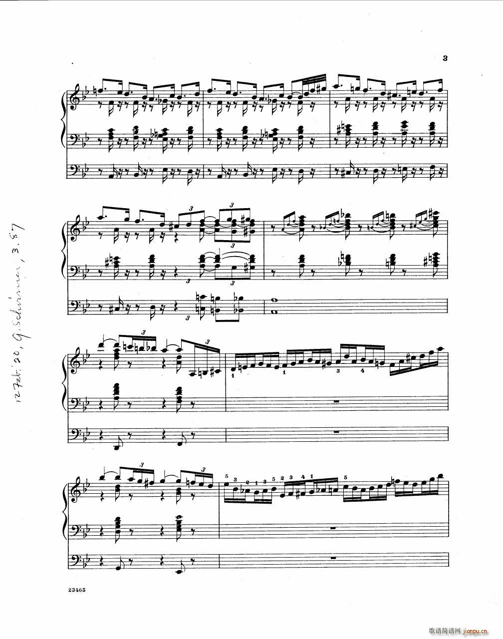 Becker Reme op 40 Sonate 1(钢琴谱)3