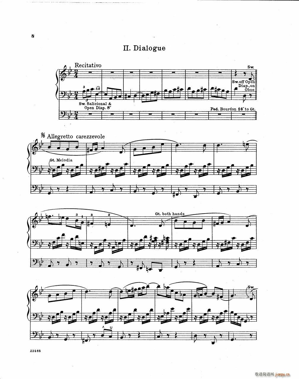 Becker Reme op 40 Sonate 1(钢琴谱)8