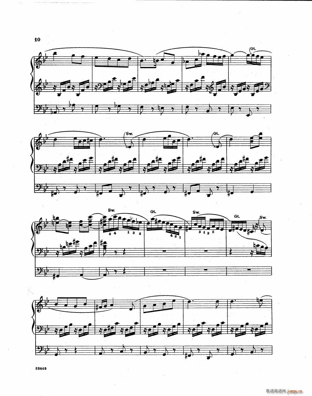 Becker Reme op 40 Sonate 1(钢琴谱)10